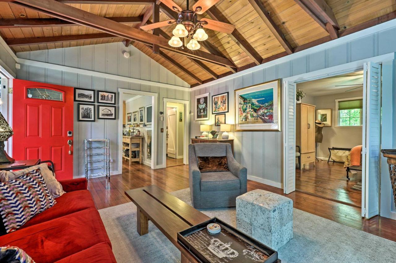 Redwoods Cabin With Hot Tub Walk To Russian River! Guerneville Exterior photo