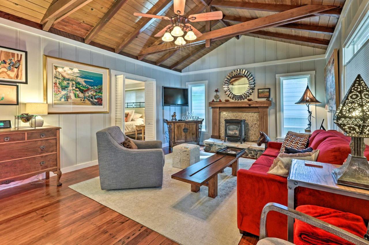 Redwoods Cabin With Hot Tub Walk To Russian River! Guerneville Exterior photo